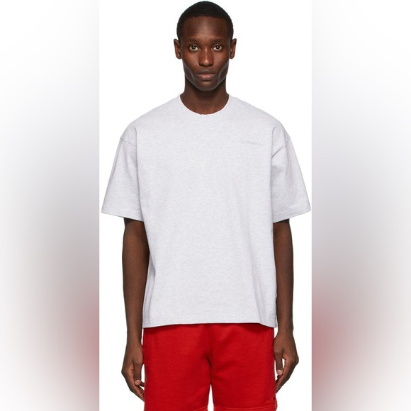 adidas x Pharrell Williams Humanrace Basics Shirt Light Grey - Picture 3 of 11